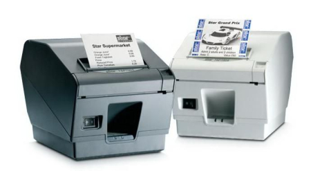 Star Micronics TSP743II-24, ETHERNET, BLACK